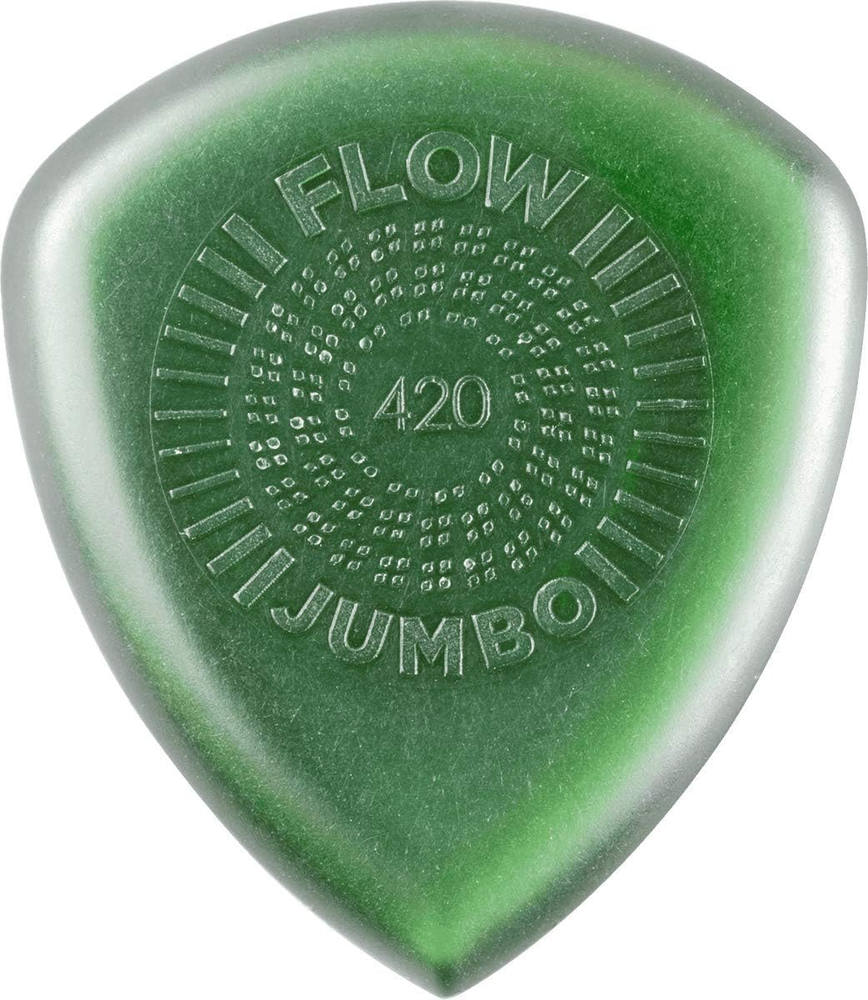 Dunlop Flow Jumbo Grip 4.2mm Heavy Guitar Picks  