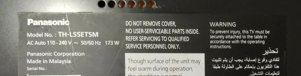 PLACA INVERSORA ORIGINAL 6917L-0085A KLS-E550DRGHF12 A para PANASONIC TH-L55ET5M Foto 2 de 2