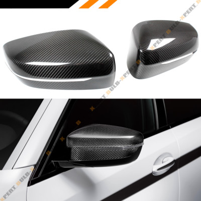 FOR 2016-2022 BMW G11 G12 7 SERIES 740i 750i REAL CARBON FIBER MIRROR COVER CAP
