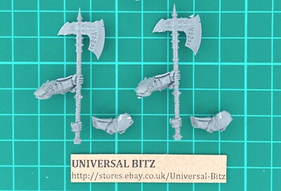 Chaos Auserwählte Axt Waffen x 2 W Waffe Waffen Krieger Warhammer Darkness O3 A