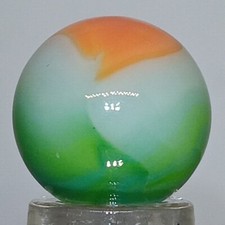 Vintage Vitro All-Red Marble .63 Near-Mint Condition Combined Shipping