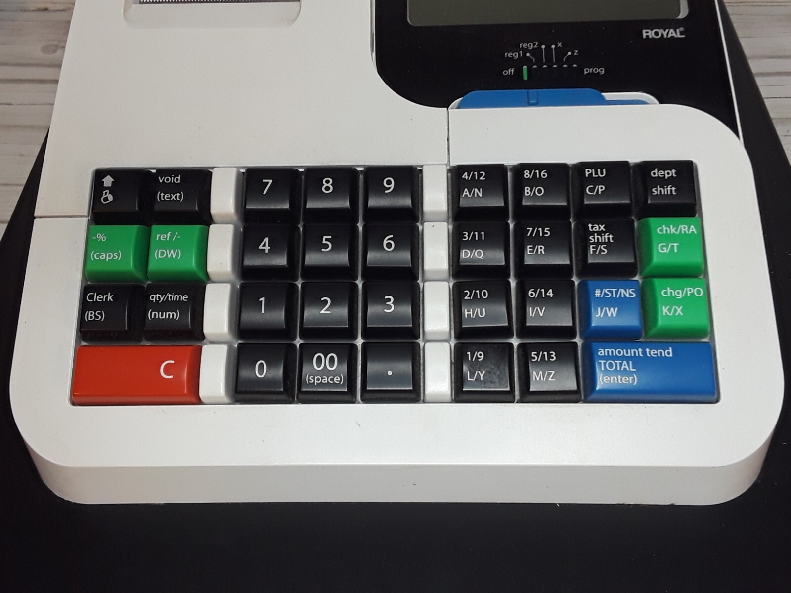 Royal 410DX Electronic Cash Register No Key. eBay