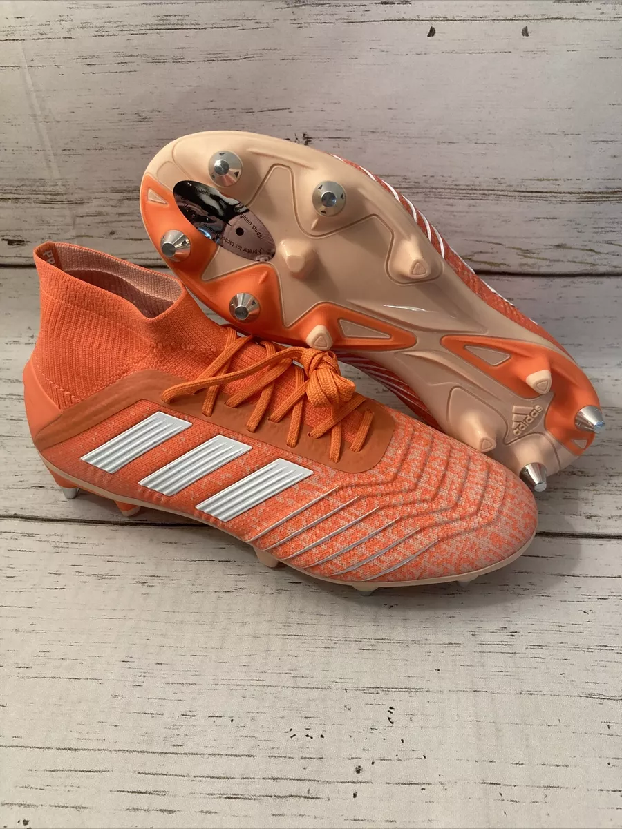 Adidas Predator 19.1 SG Soccer Cleats ‘Coral’ Womens Size 6.5 (G25818)