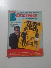 Boxing Illustrated Magazine Muhammad Ali Sting Like a Bee December 1971 Vintage