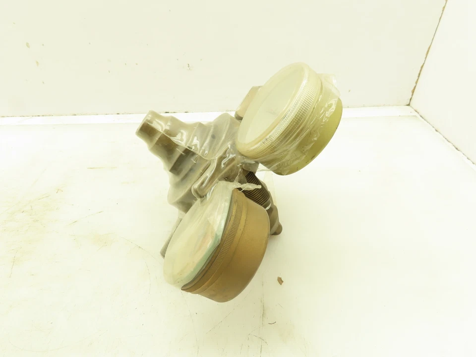 Regulador de hidrogênio Victor Equipment VTS702M2 com 2 medidores 0-400PSI e 0-4000PSI - Imagem 2 de 4