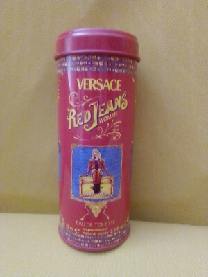 Scatola Originale Profumo Versace Red Jeans Woman contenitore di