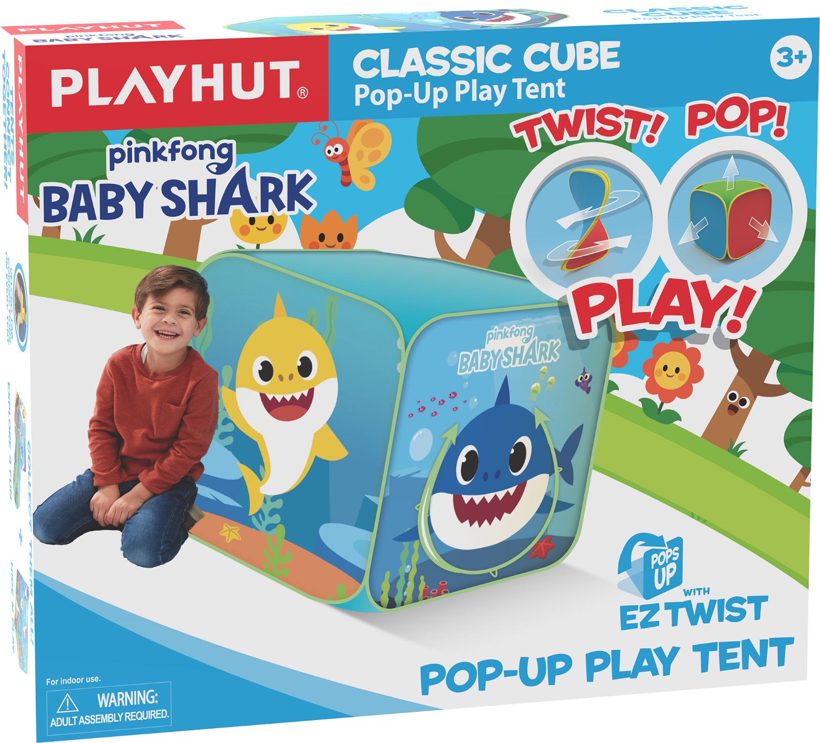 Playhut Pinkfong Baby Shark PopUp Play Tent eBay