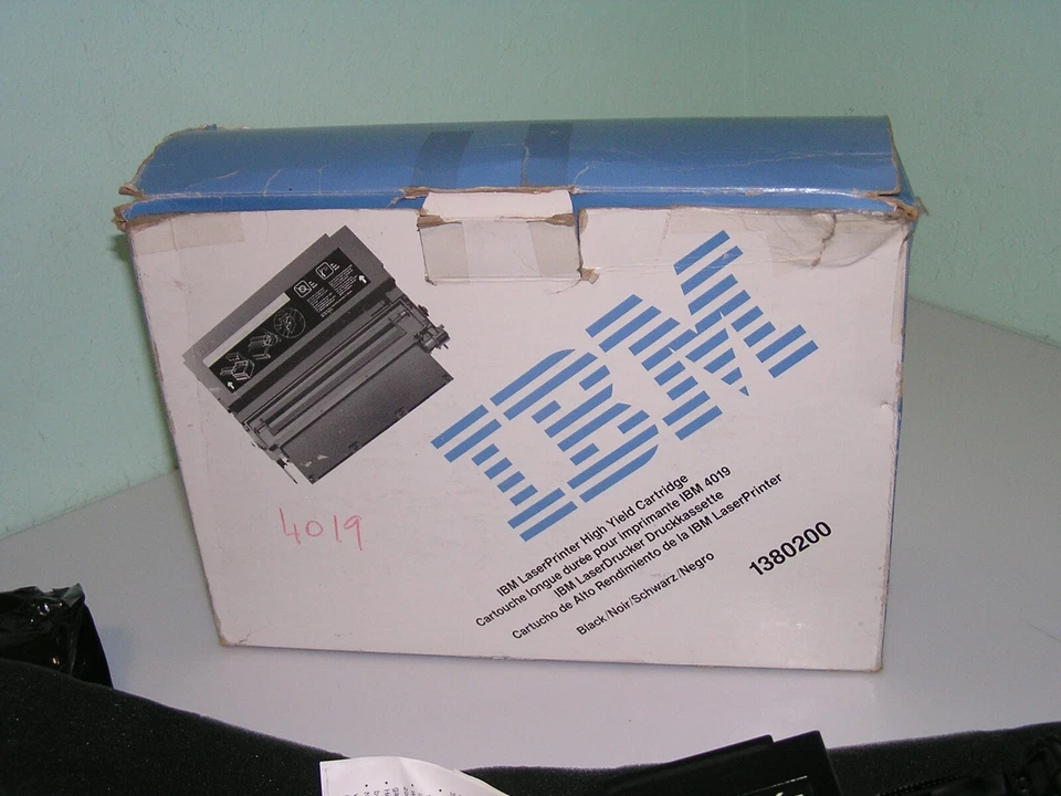 NOS IBM LASERPRINTER black High Yield Cartridge - Part #1380200 - Image 3 of 4
