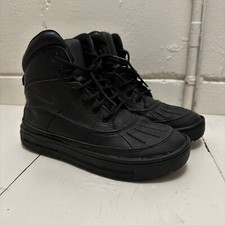 NIKE ACG Woodside 2 High Black Top Boots Youth Size 5.5 524872-001