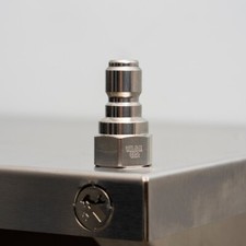 Prima 3/8" Female Stainless Steel Quick Connect Plug NPT  Made in the USA