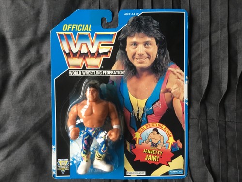 WWF/WWE Hasbro MOC MARTY JANNETTY Vintage Action w...