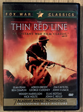 The Thin Red Line (DVD, 2009, Widescreen) George Clooney WWII Pacific War Flick