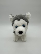 GUND Husky Dog Wolf Pup 6" Red Bandana Gray White Plush Stuffed Toy Walmart 2019