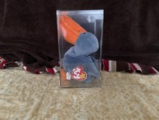 Ty 4107 Scoop the Pelican Beanie Babies - Rare - tag Errors
