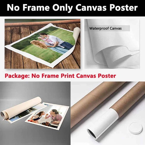 Custom Canvas Printing Unframed Posters Upload Your Photo Image Wall Art Prints - Picture 6 of 13