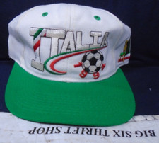 Vintage 1994 FIFA World Cup Italy Italia SnapBack Adjustable Hat Cap