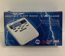 NOAA All Hazards Weather Alert Radio Excellent Midland WR-100 Tested and Working
