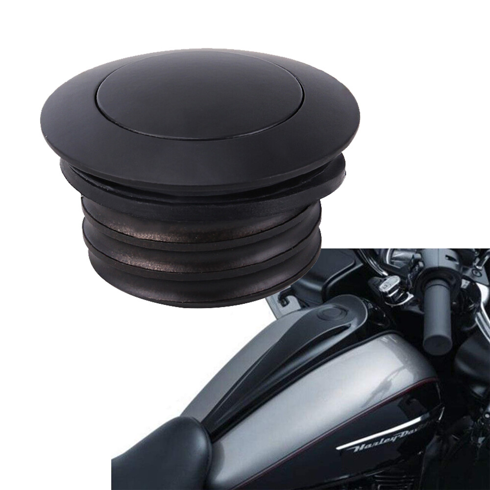 Pop Up Flush Vented Fuel Tank Gas Cap For Harley Touring Road King Street Glide eBay