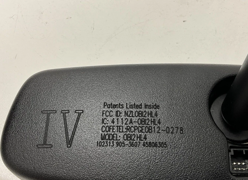 Espejo retrovisor Nissan Leaf 2013 enlace doméstico NZLOBI2HL4 OEM Foto 2 de 4