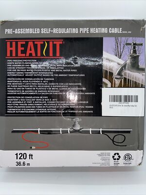 HEATIT JHSF-120-1 Heating Cable 120 , 120V Self Regulating**FAST FREE SHIPPING**