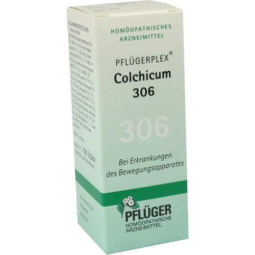 HOMÖOPATHISCHES LABORATORIUM ALEXANDER PFLÜGER GMBH & CO. KG PFLUEGERPLEX Colchicum 306 Tabletten 100St PZN: 4301595
