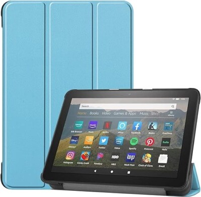 For Amazon Fire HD 8 /HD 8 Plus Tablet Case 12th Generation (2022) Smart Cover