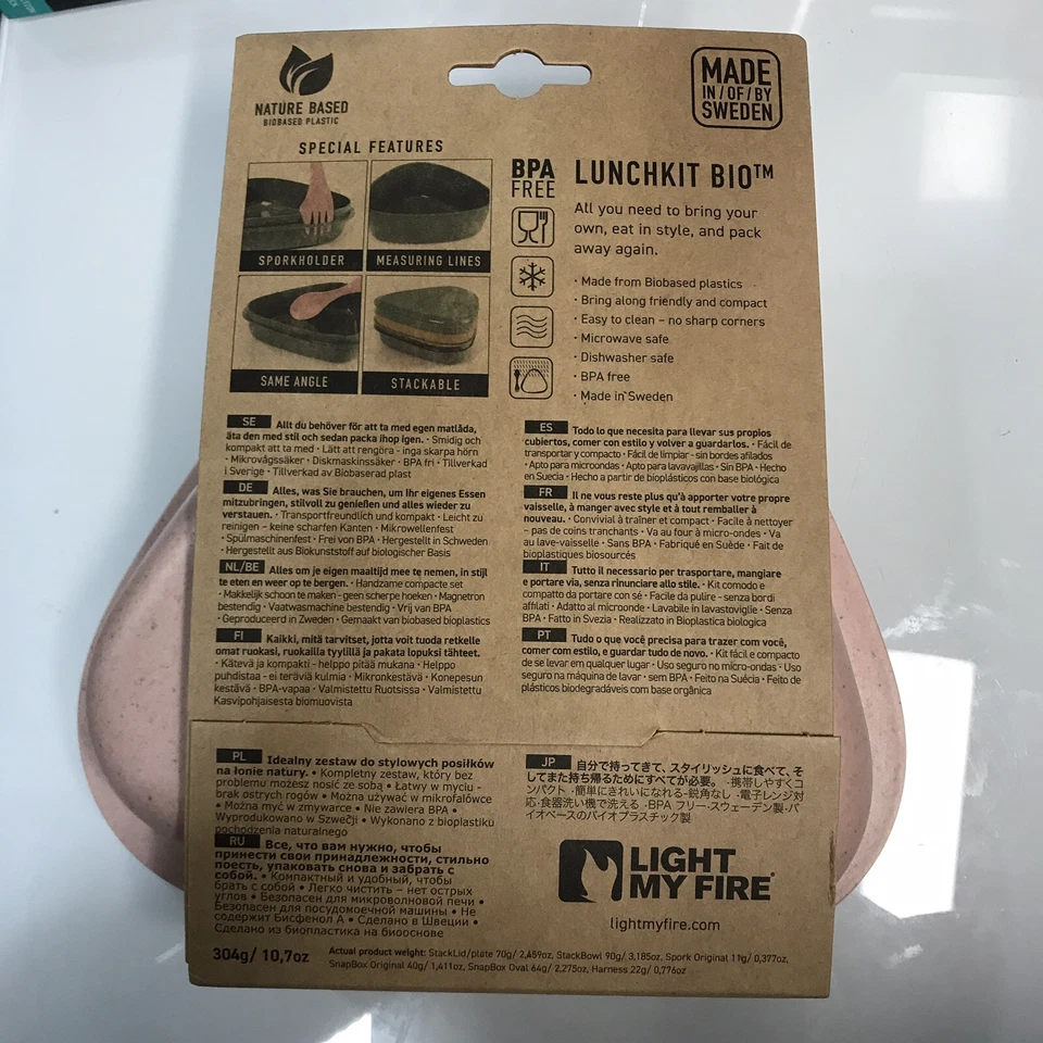 Kit de desorden de camping Light My Fire - Kit de desorden de 6 piezas para acampar 1 persona - Reutilizable Foto 2 de 2