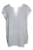 Damen Blusenshirt Tom Tailor Bluse Cut Dobby Blouse Shirt Weiss Gr. 38 Neu