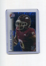 2024 Leaf Pro Set Metal Football Retro Blue Pulsar Ainias Smith Rookie 5/5