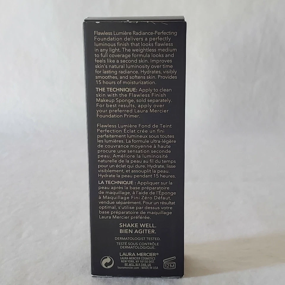 Laura Mercier Flawless Lumière Radiance-Perfecting Foundation(CHOOSE YOUR SHADE) - Image 2 of 4