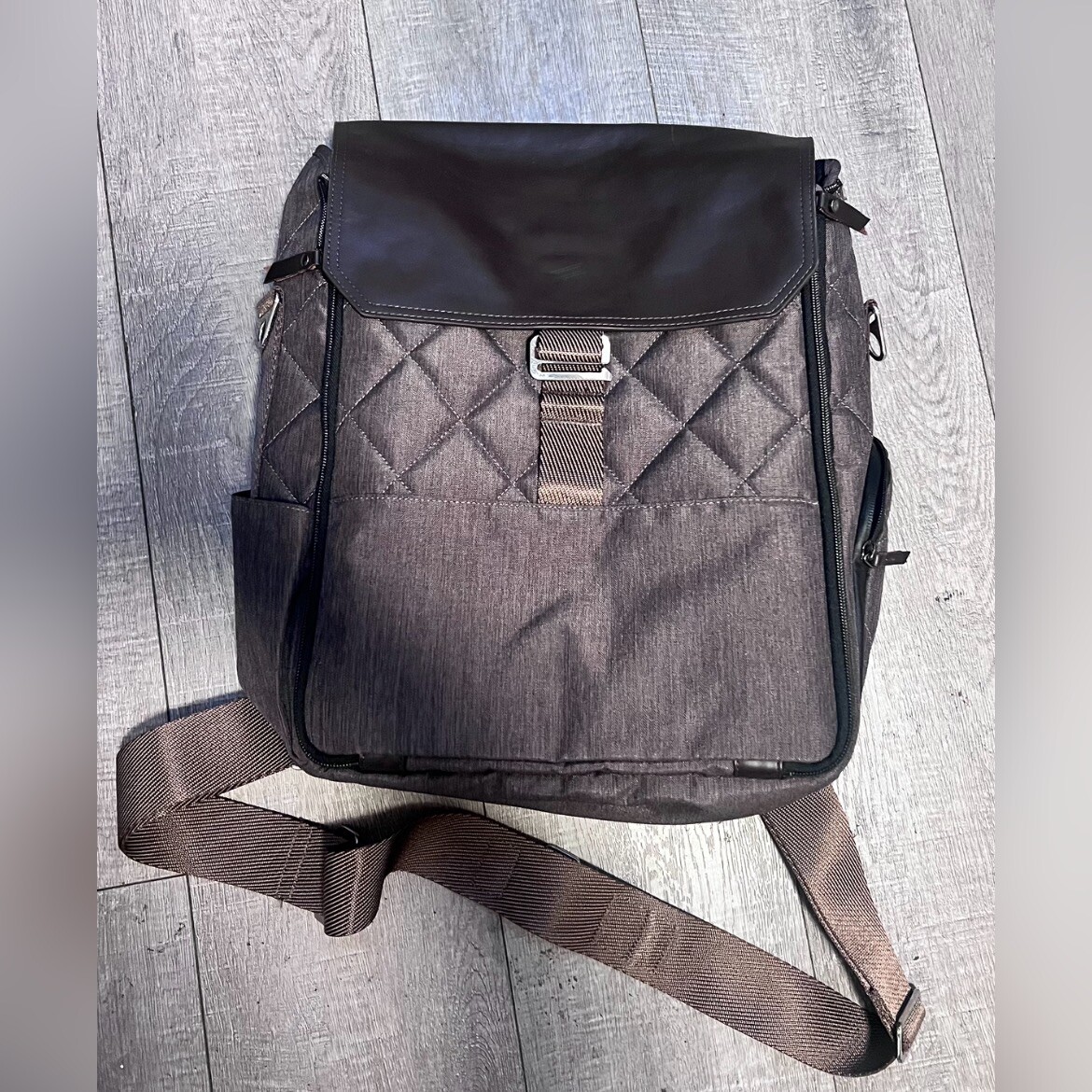 PAPERCLIP DIAPER BAG - BEAR Paperclip Diaper Bag - Bear (SPECIAL ORDER ITEM) | Caro Bambino main image 4