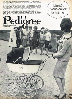 C Advertising Advertising 1963 Childcare Pram Baby Car Child Pedigree Ebay