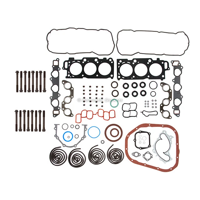 Compatível com 04-10 Toyota Sienna Camry Lexus RX400H 3.3L conjunto de juntas completas parafusos 3MZFE - Imagem 2 de 4