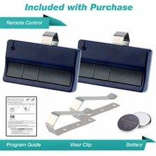 2 For Chamberlain 371LM 373LM 374LM 3 Button Garage Door Opener Remote 315MHz