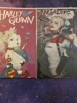 HARLEY QUINN 75 MARGOT ROBBIE PHOTO COVER CELEBRITY AUTHENTICS   NM   X2 Copies