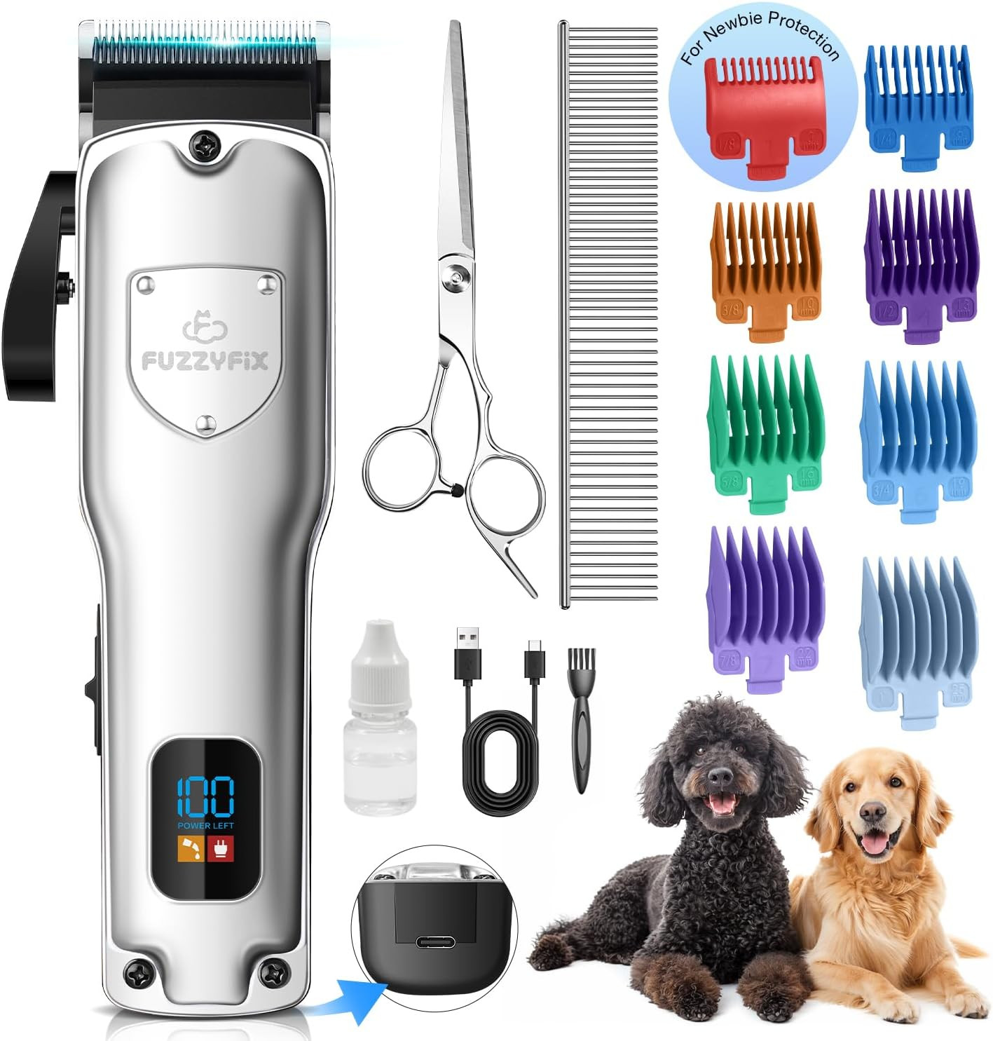 Tosatrice per Cani Professionale in Acciaio Inox: Il Rasoio Definitivo