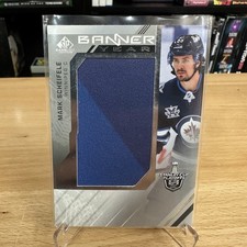 2021-22 SP Game Used NHL Stanley Cup Playoffs Banner Year Relics Mark Scheifele