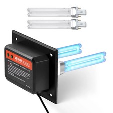 HVAC Air Purifier Whole House, 18W 7inch, UV UVC Light in Duct for Ac (Air Cond