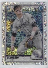 2020 Bowman Draft Chrome Sparkle Refractor Jack Blomgren #BD-162 16s2