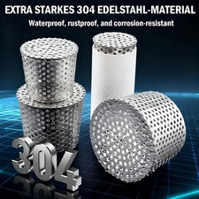 4 Sizes Roof Gutter Guard Filters Downpipe Stop Leaf Drains Filter Strainer Net