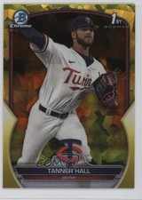 2023 Bowman Chrome Draft Sapphire Edition Yellow 36/75 Tanner Hall #BDC-174 1j0u