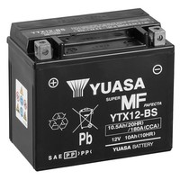 Yuasa YTX12-BS Batterie 12V 10Ah 180CCA FüR Kawasaki KLE Versys 650