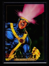 2024 SkyBox Marvel Masterpieces '92 Platinum Card #13 Cyclops