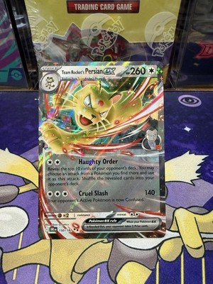 Team Rocket's Persian ex 150/182 Sv10: Destined Rivals Holo