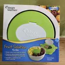 Weight Watchers Fruit Solution To-Go Chillable BPA Free Bowl Container NIP