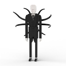 MOC Horror Spiel SCP Slender Man 9'' Actionfigur Bausteine Spielzeug Kinder Geschenk