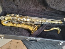 VINTAGE DIXON TENOR SAXOPHONE, READY TO PLAY/SAX SASSOFONO TENORE TAIWAN,NO CINA