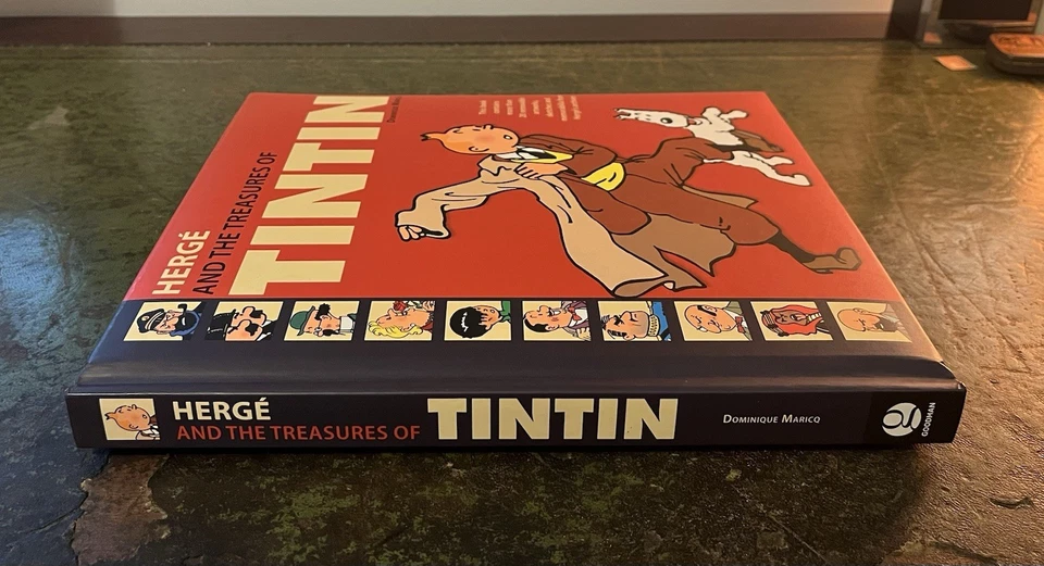 Hergé and the Treasures of Tintin Hardcover Dominique Maricq - Image 2 of 4