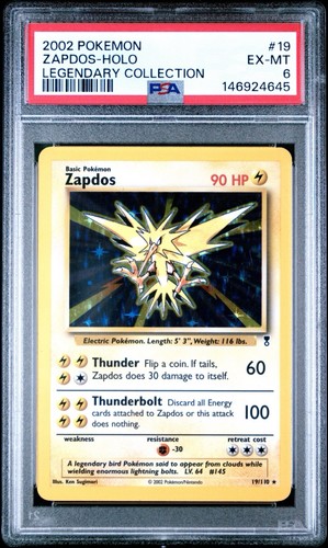 Zapdos graded PSA 6 for sale on eBay