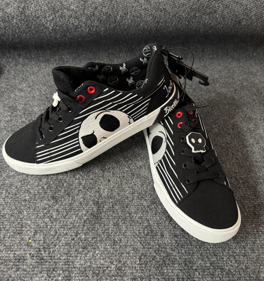 Ground Up Nightmare Before Christmas Jack Skellington Low Top Lace Up 11 NWT